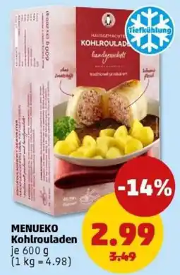 PENNY MENUEKO Kohlrouladen Angebot