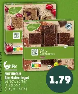 PENNY NATURGUT Bio Haferriegel Angebot