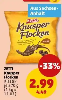 PENNY ZETTI Knusper Flocken Angebot
