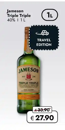 Travel Free Jameson triple triple Angebot