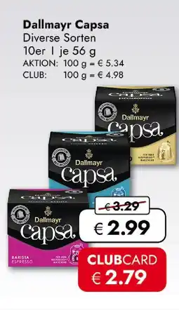 Travel Free Dallmayr kaffee Angebot