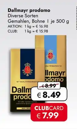 Travel Free Dallmayr prodomo dallmayr prodomo Angebot