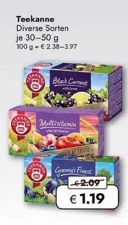 Travel Free Teekanne tee Angebot