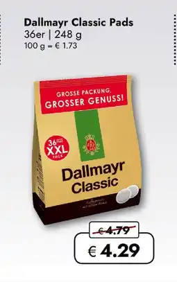Travel Free Dallmayr classic pads Angebot