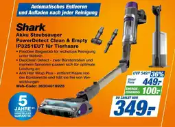 Expert Shark akku staubsauger powerdetect clean & empty ip3251eut für tierhaare Angebot