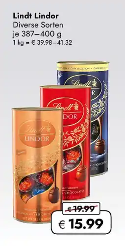 Travel Free Lindt lindor Angebot