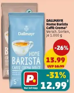 PENNY DALLMAYR Home Barista Caffè Crema Angebot