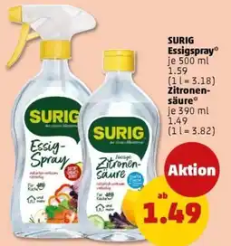 PENNY SURIG Essigspray - Zitronensäure Angebot