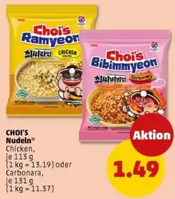 PENNY CHOI'S Nudeln Angebot