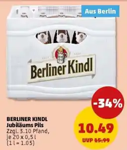 PENNY BERLINER KINDL Jubiläums Pils Angebot