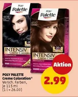 PENNY POLY PALETTE Creme Coloration Angebot