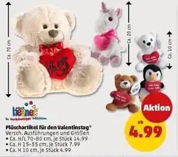 PENNY Plüschartikel für den Valentinstag Angebot