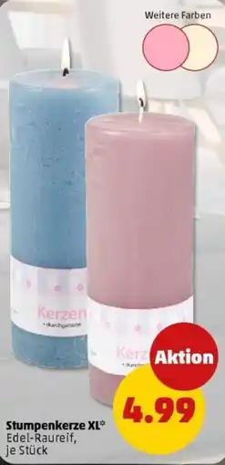PENNY Stumpenkerze XL Angebot