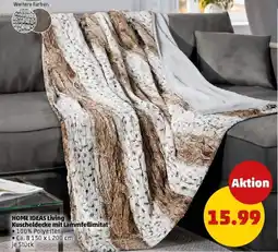 PENNY HOME IDEAS Living Kuscheldecke mit Lammfellimitat Angebot