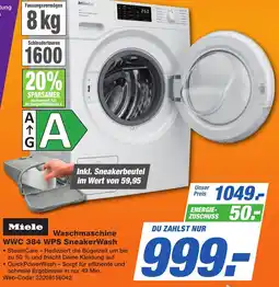 K+B Expert Miele Waschmaschine WWC 384 WPS SneakerWash Angebot