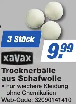 K+B Expert Xavax Trocknerbälle aus Schafwolle Angebot