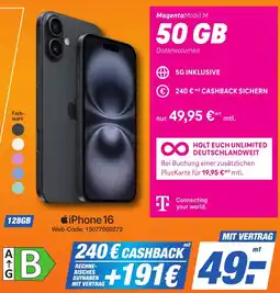 K+B Expert Apple iPhone 16 Angebot