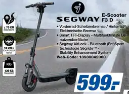 expert Techno Land SEGWAY E-Scooter F3 D Angebot