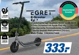 expert Techno Land EGRET E-Scooter Ey! 7 Angebot