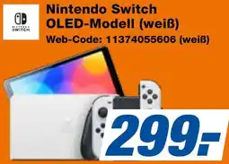expert Techno Land Nintendo Switch OLED-Modell (weiß) Angebot