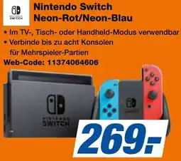 expert Techno Land Nintendo Switch Neon-Rot/Neon-Blau Angebot