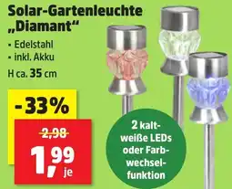 Thomas Philipps Solar-Gartenleuchte ,,Diamant" Angebot