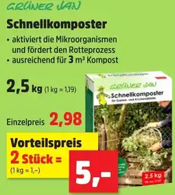 Thomas Philipps GRÜNER JAN Schnellkomposter Angebot