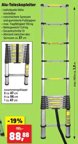 Thomas Philipps Alu-Teleskopleiter Angebot