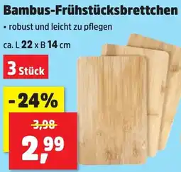 Thomas Philipps Bambus-Frühstücksbrettchen Angebot
