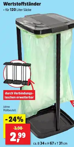 Thomas Philipps Wertstoffständer Angebot