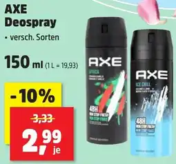 Thomas Philipps AXE Deospray Angebot