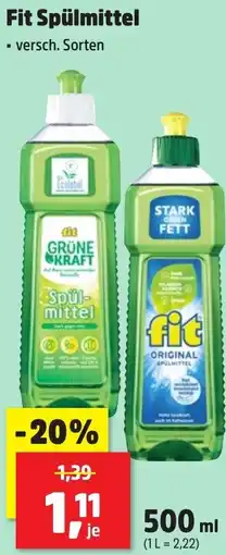 Thomas Philipps Fit Spülmittel Angebot