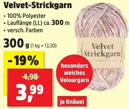 Thomas Philipps Velvet-Strickgarn Angebot