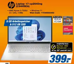 expert Techno Land hp Laptop 17-cp2640ng (C94HSEA) Angebot