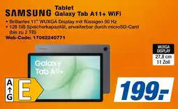 expert Techno Land SAMSUNG Tablet Galaxy Tab A11+ WiFi Angebot