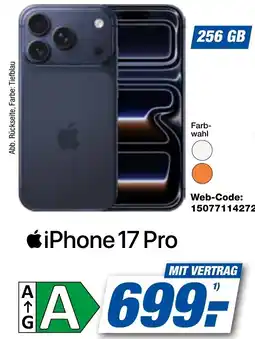 expert Techno Land iPhone 17 Pro Angebot