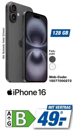 expert Techno Land iPhone 16 Angebot
