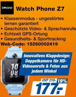 expert Techno Land imoo Watch Phone Z7 Angebot