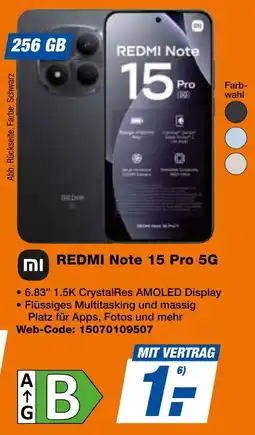 expert Techno Land REDMI Note 15 Pro 5G Angebot
