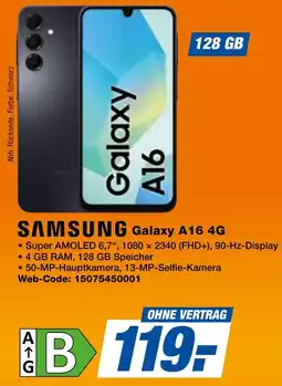 expert Techno Land SAMSUNG Galaxy A16 4G Angebot
