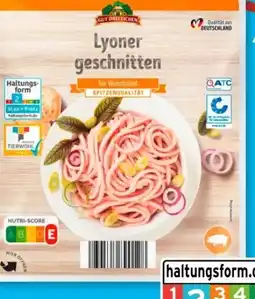 Aldi Süd Gut Drei Eichen Lyoner-Aufschnitt Angebot
