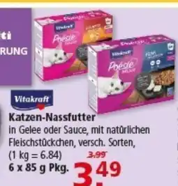 Multi Markt Vitakraft Katzen-Nassfutter Angebot