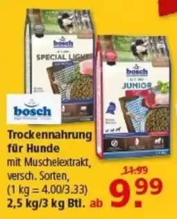Multi Markt bosch Trockennahrung für Hunde Angebot