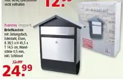 Multi Markt harms import. Briefkasten Angebot