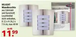 Multi Markt HILIGHT Wandleuchte Angebot