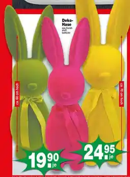 Krümet Sonderposten Deko- Hase Angebot