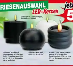 Krümet Sonderposten LED-Kerzen Angebot