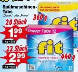 Krümet Sonderposten fit Spülmaschinen- Tabs Angebot