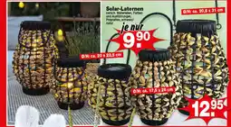 Krümet Sonderposten Solar-Laternen Angebot