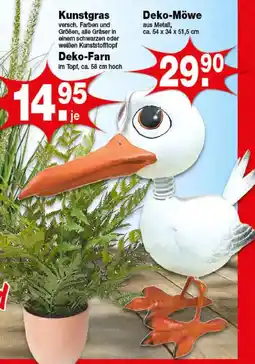 Krümet Sonderposten Deko-Möwe Angebot